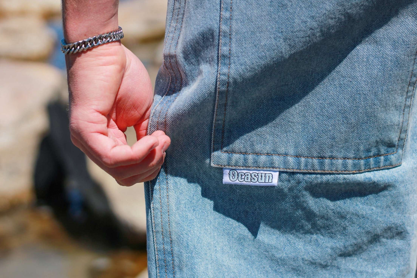 Light Wash Jorts (V1)