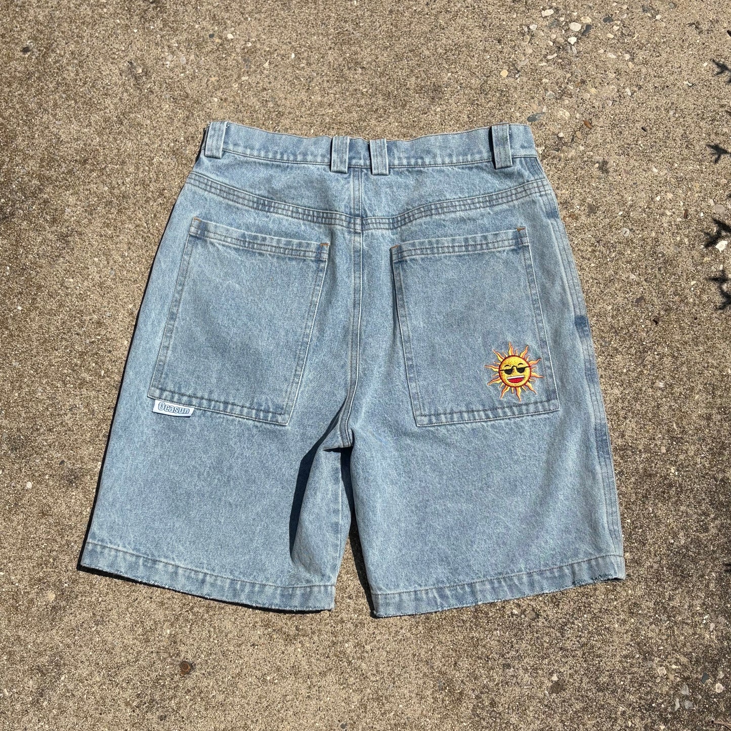 Light Wash Jorts (V1)