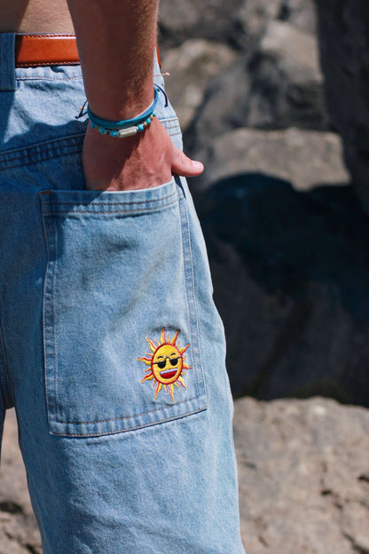 Light Wash Jorts (V1)
